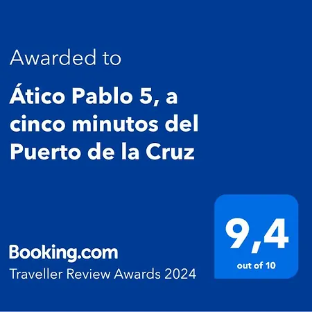 Atico Pablo 5, A Cinco Minutos Del Puerto De La Cruz شقة لوس رياليخوس